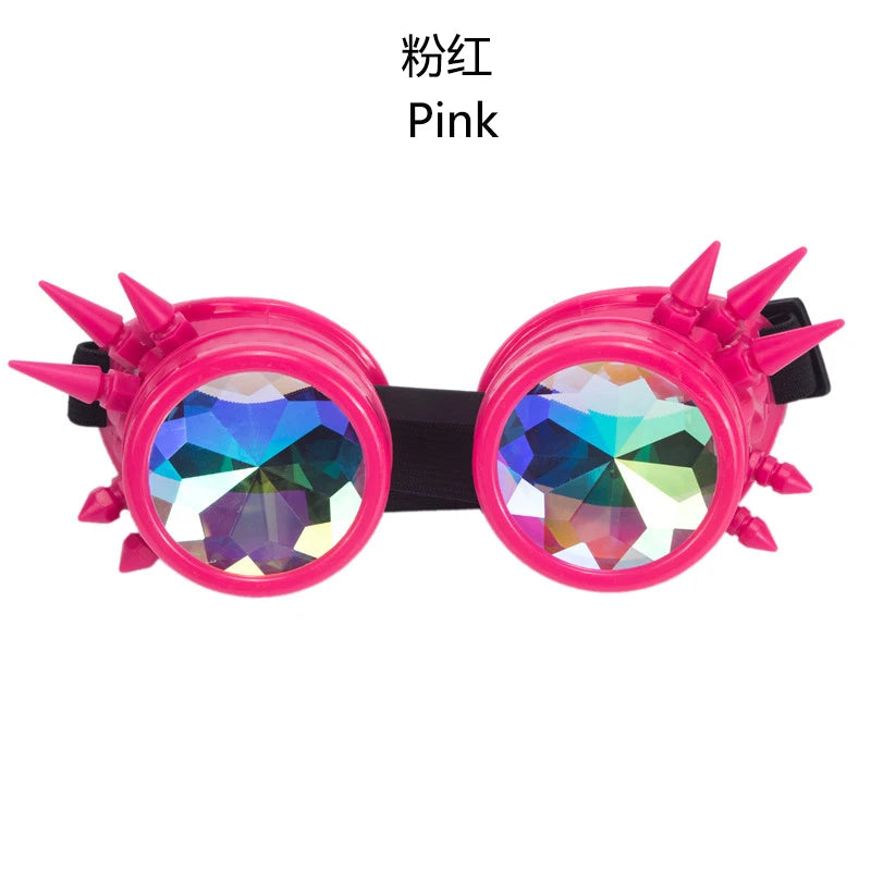 Ravetivity Kaleidoscope Spike Goggles ⚡