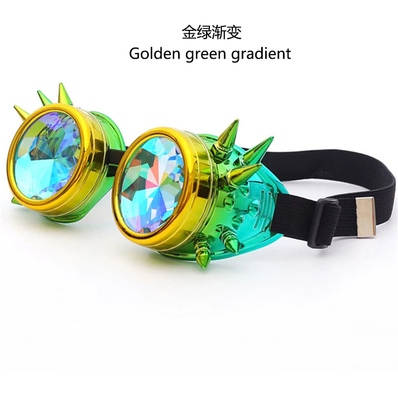 Ravetivity Kaleidoscope Spike Goggles ⚡