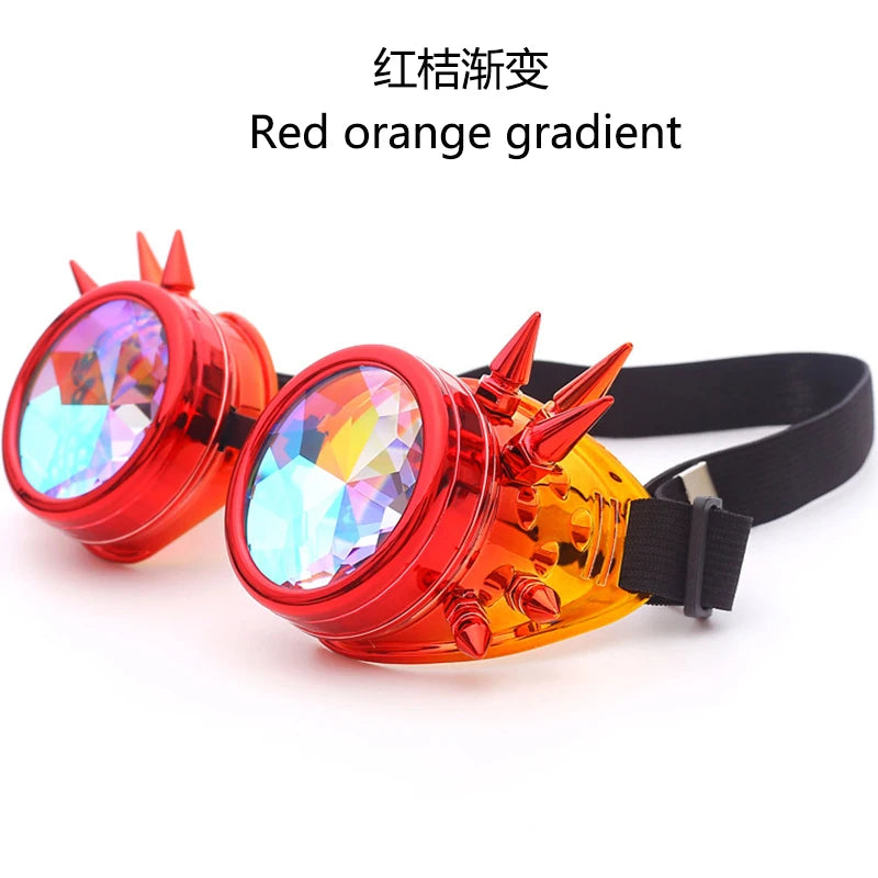 Ravetivity Kaleidoscope Spike Goggles ⚡
