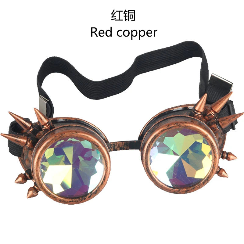 Ravetivity Kaleidoscope Spike Goggles ⚡