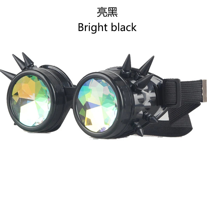 Ravetivity Kaleidoscope Spike Goggles ⚡