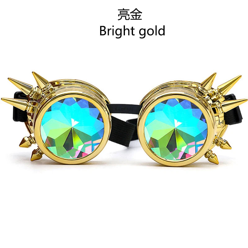 Ravetivity Kaleidoscope Spike Goggles ⚡