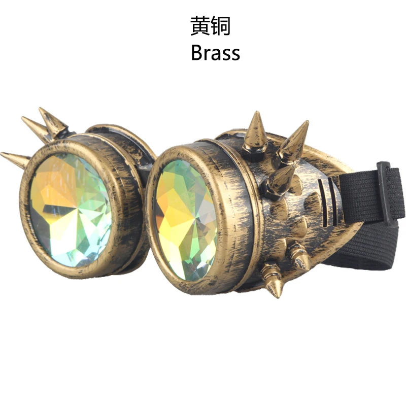 Ravetivity Kaleidoscope Spike Goggles ⚡