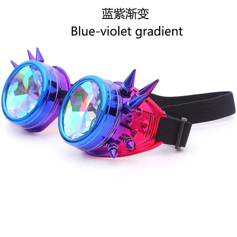 Ravetivity Kaleidoscope Spike Goggles ⚡