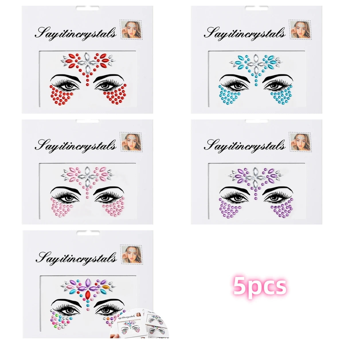 Mermaid Face Gems ✨