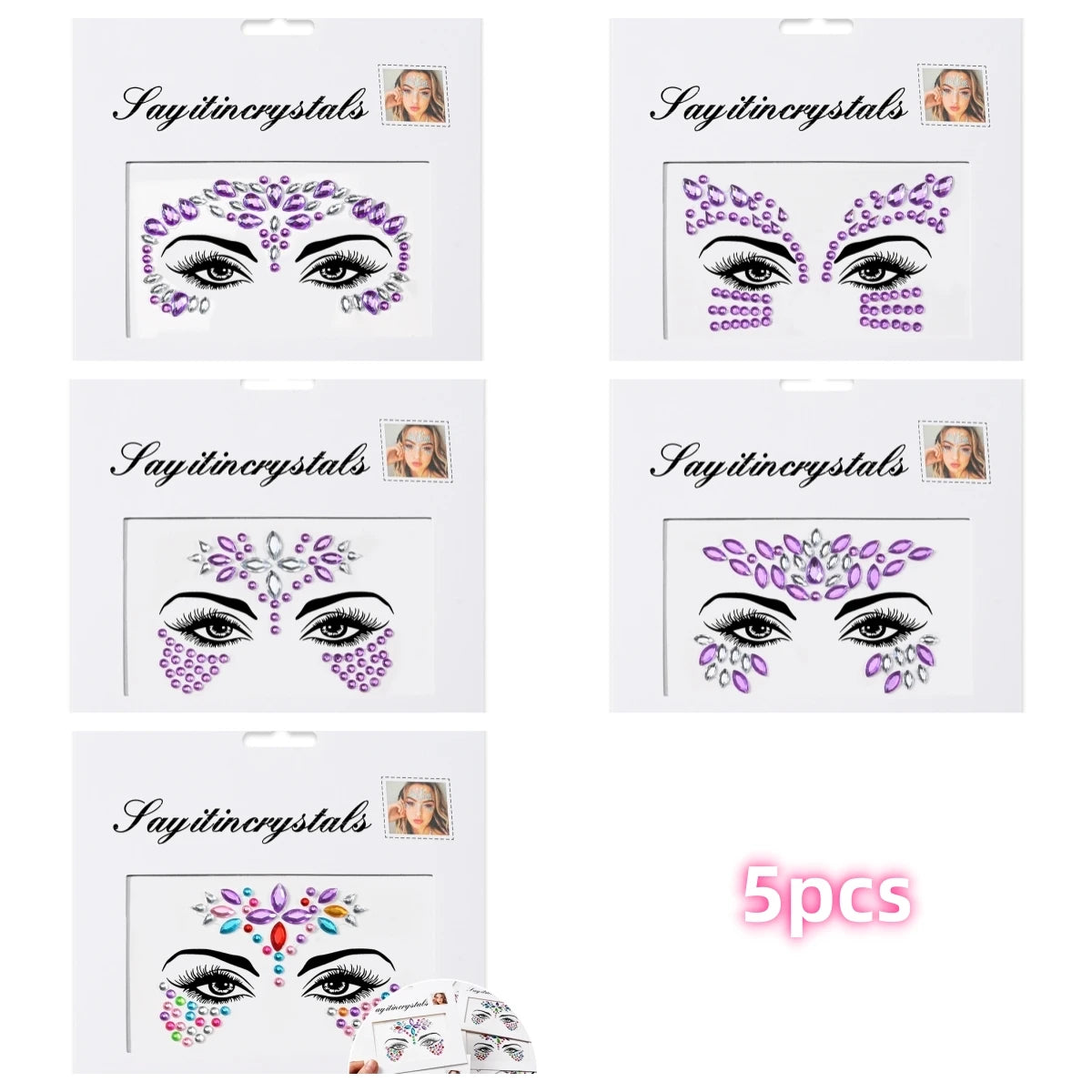 Mermaid Face Gems ✨