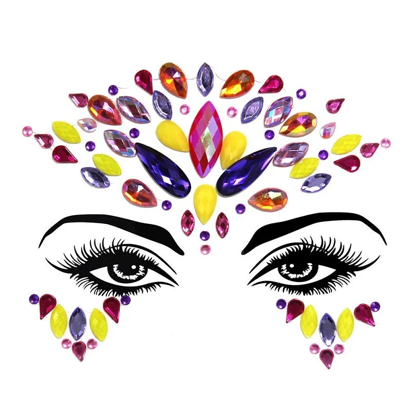 3D Face Rhinestones ✨