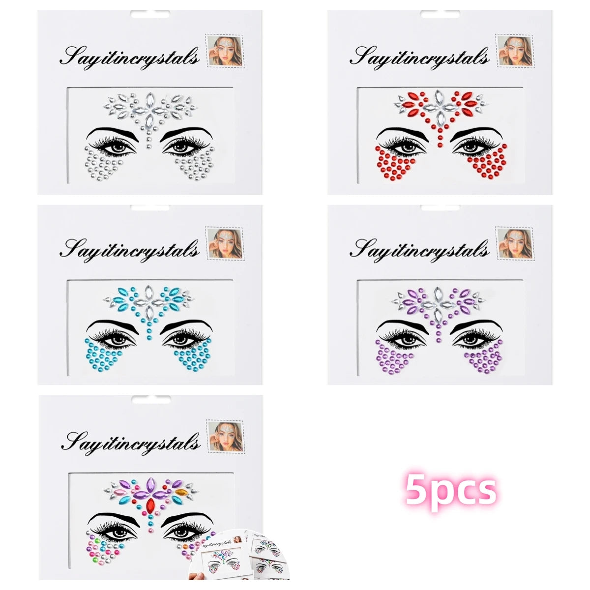 Mermaid Face Gems ✨