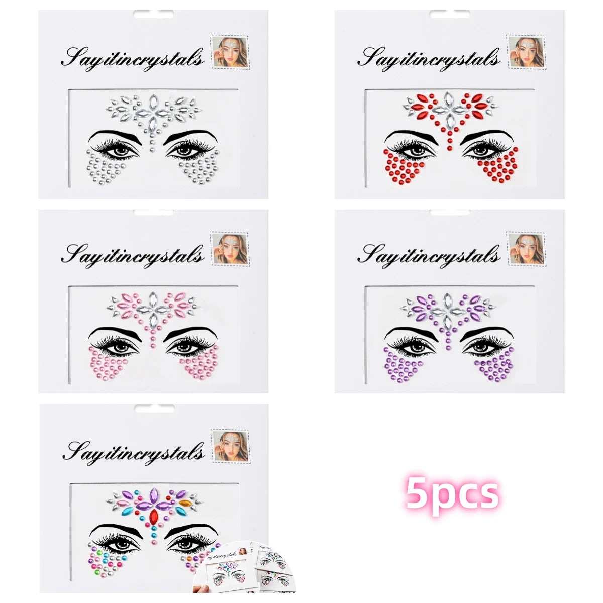 Mermaid Face Gems ✨