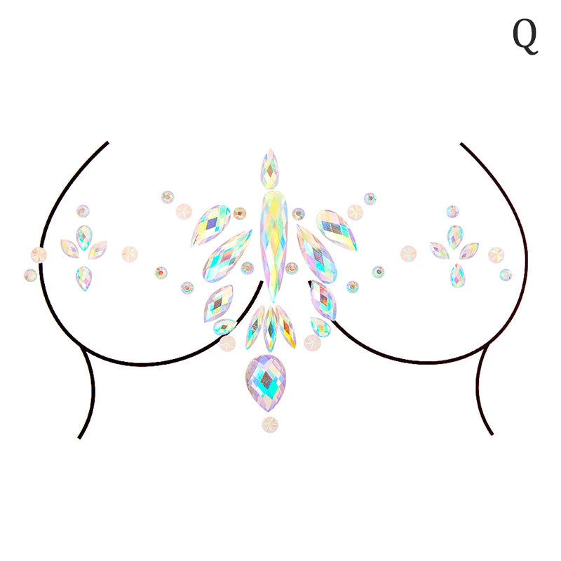 Festival Body Chest Gems ✨