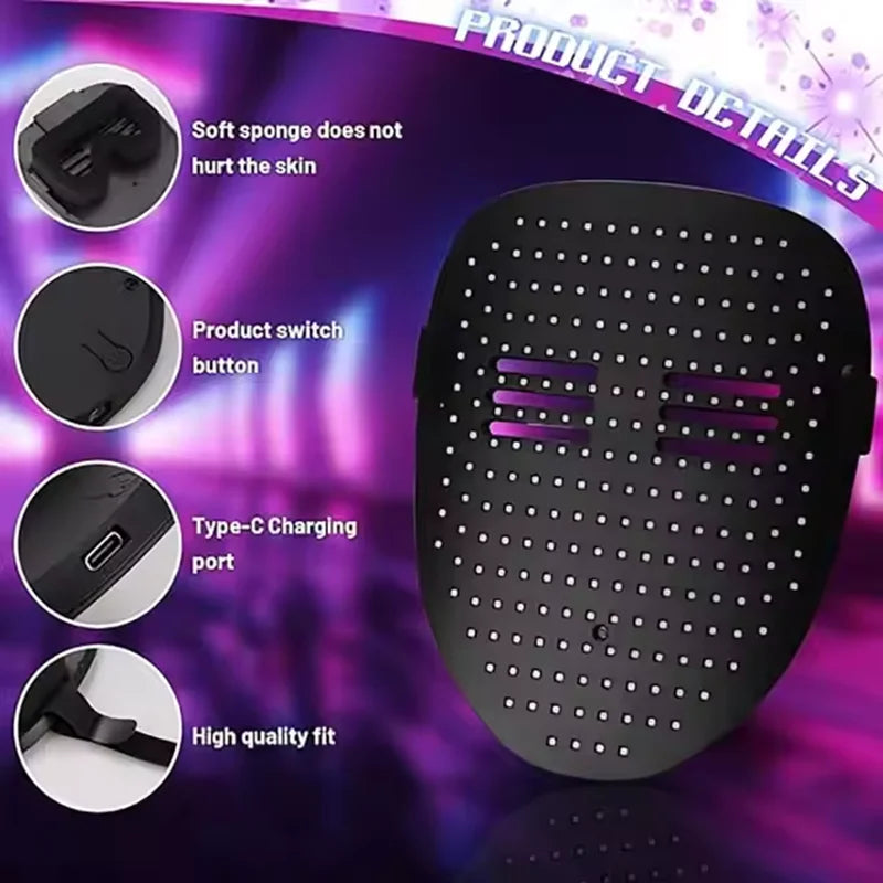 LED Rave Mask ⚡