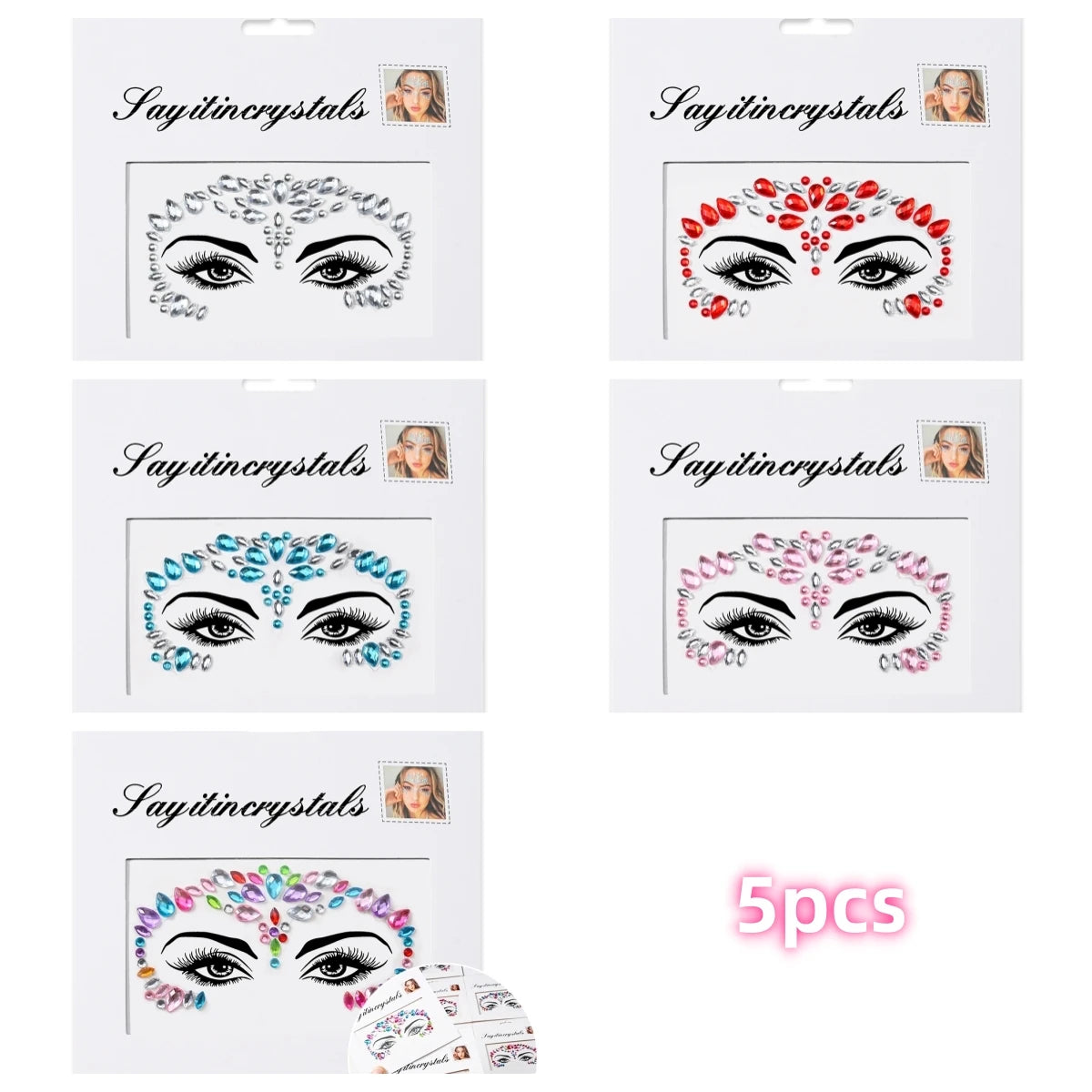 Mermaid Face Gems ✨