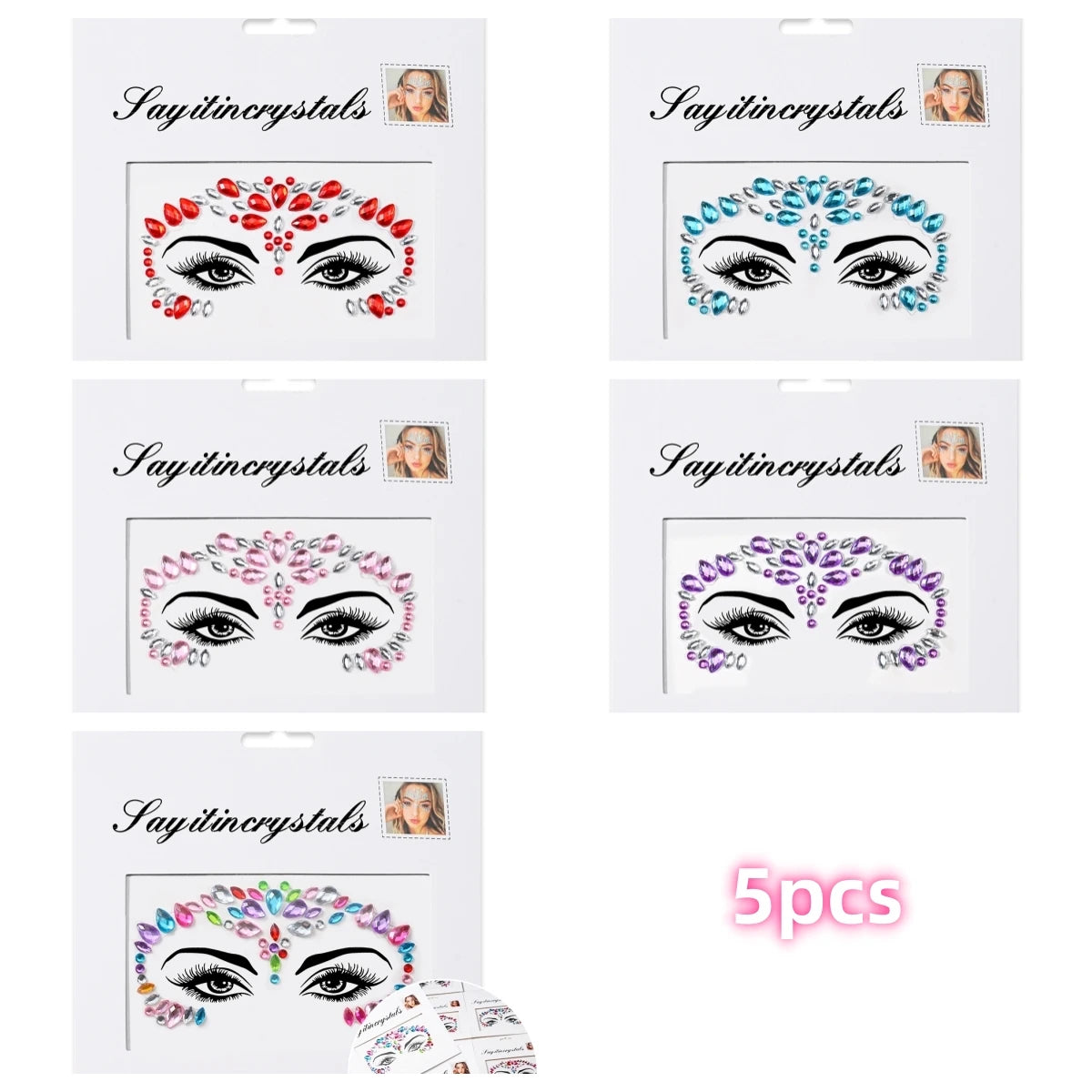 Mermaid Face Gems ✨