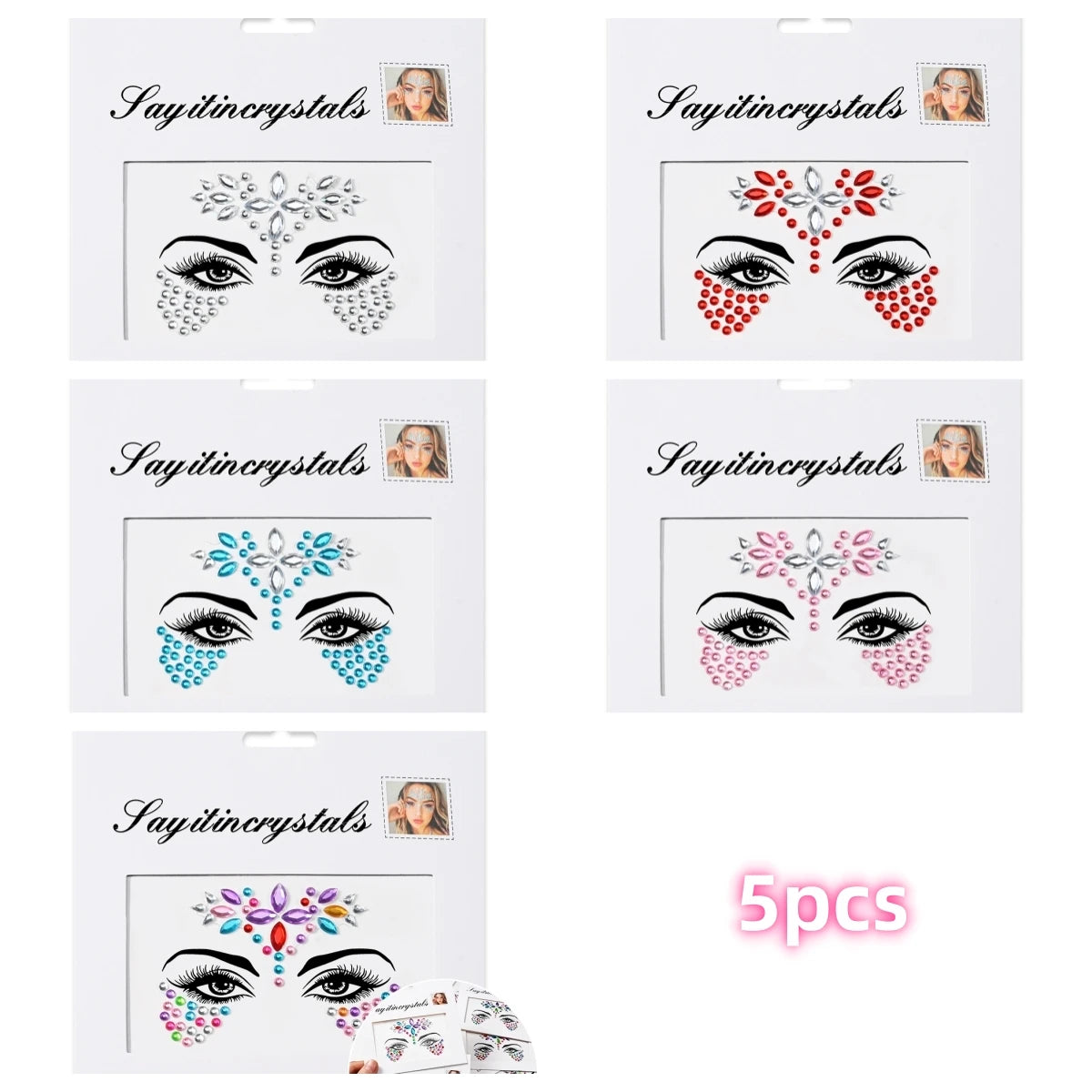 Mermaid Face Gems ✨