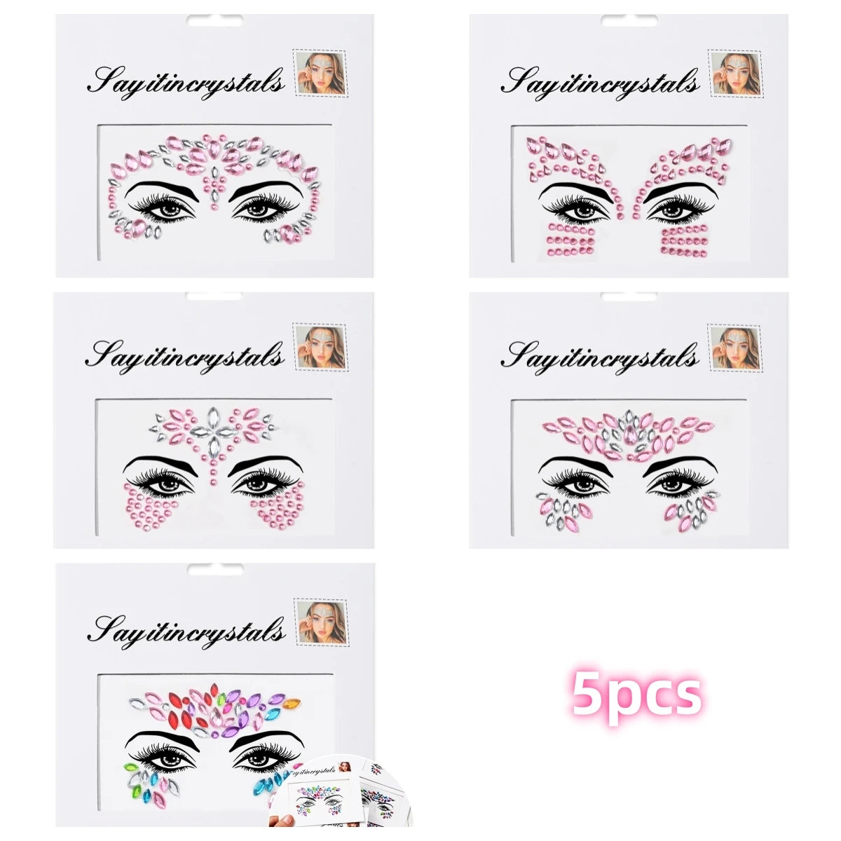 Mermaid Face Gems ✨