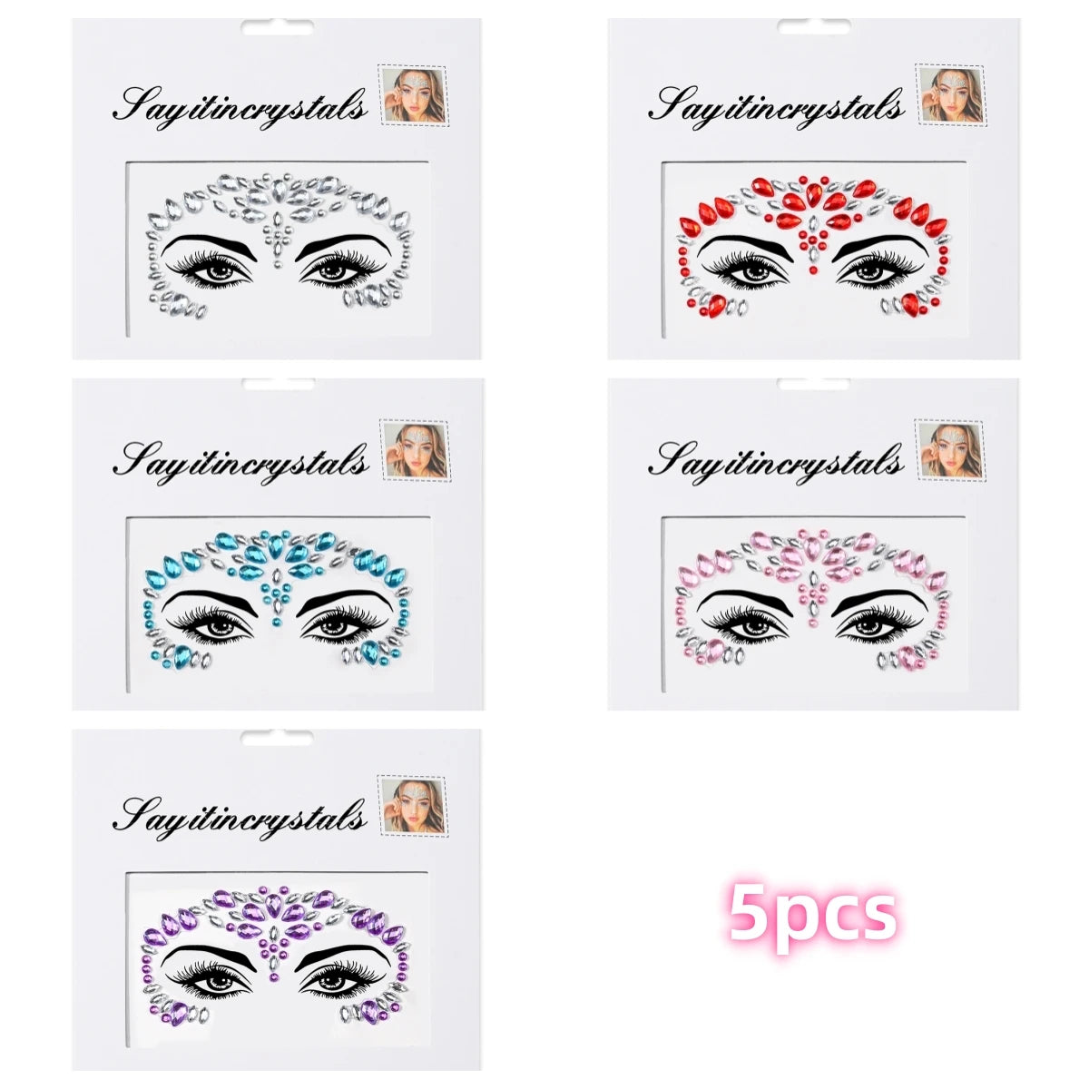 Mermaid Face Gems ✨