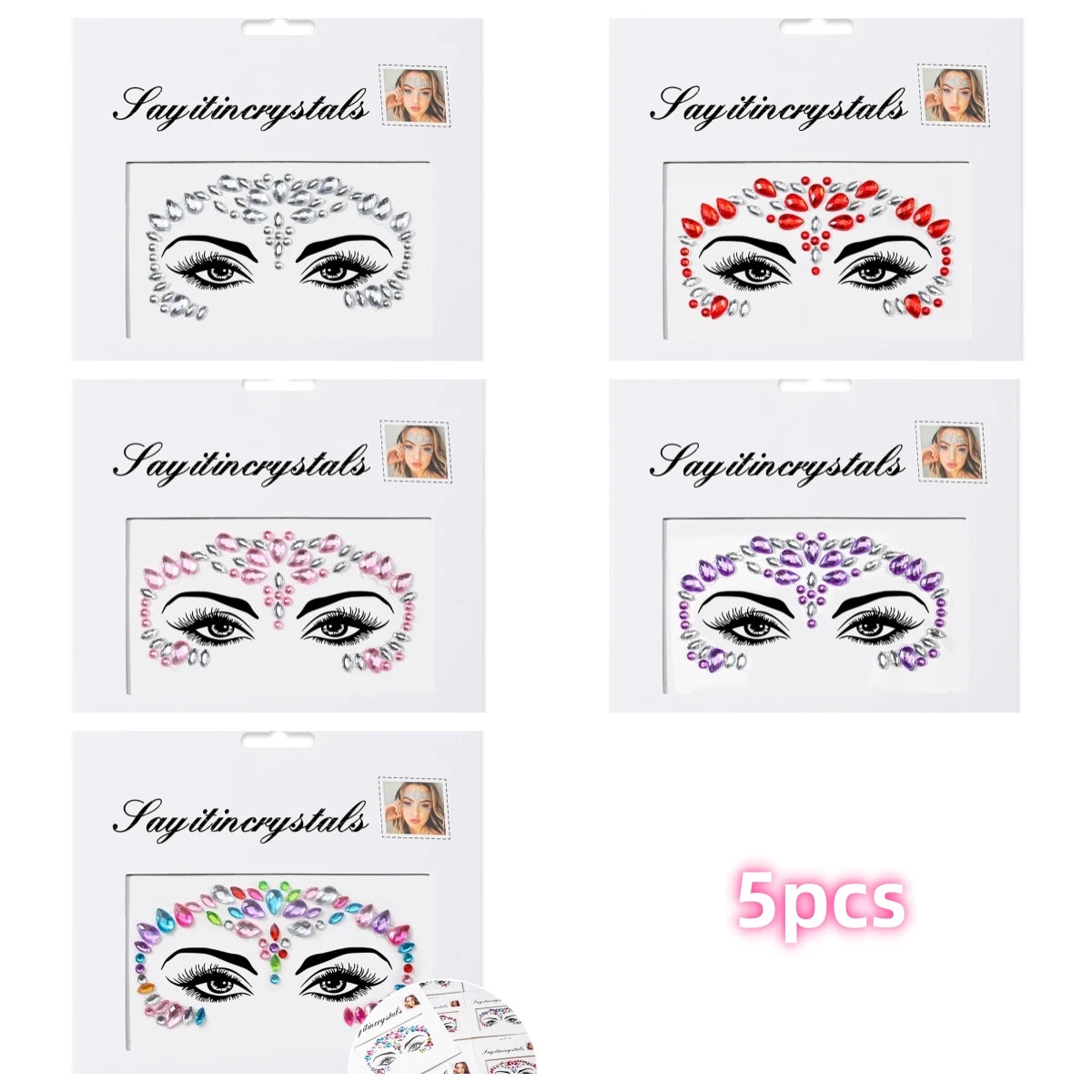 Mermaid Face Gems ✨