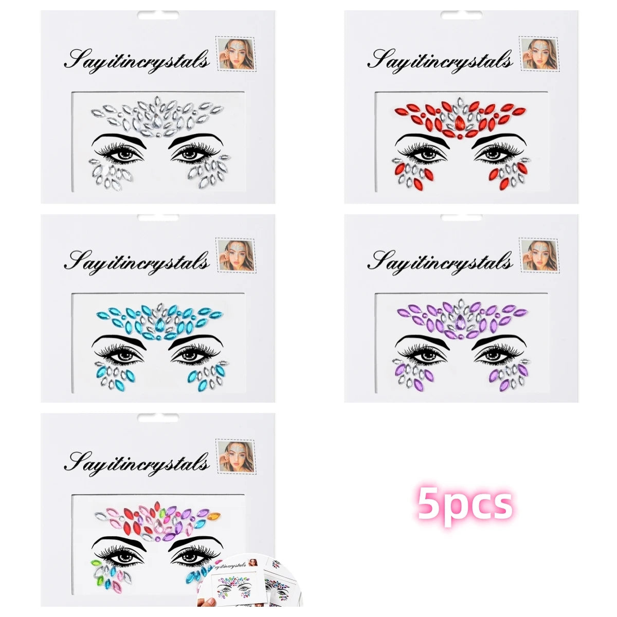 Mermaid Face Gems ✨