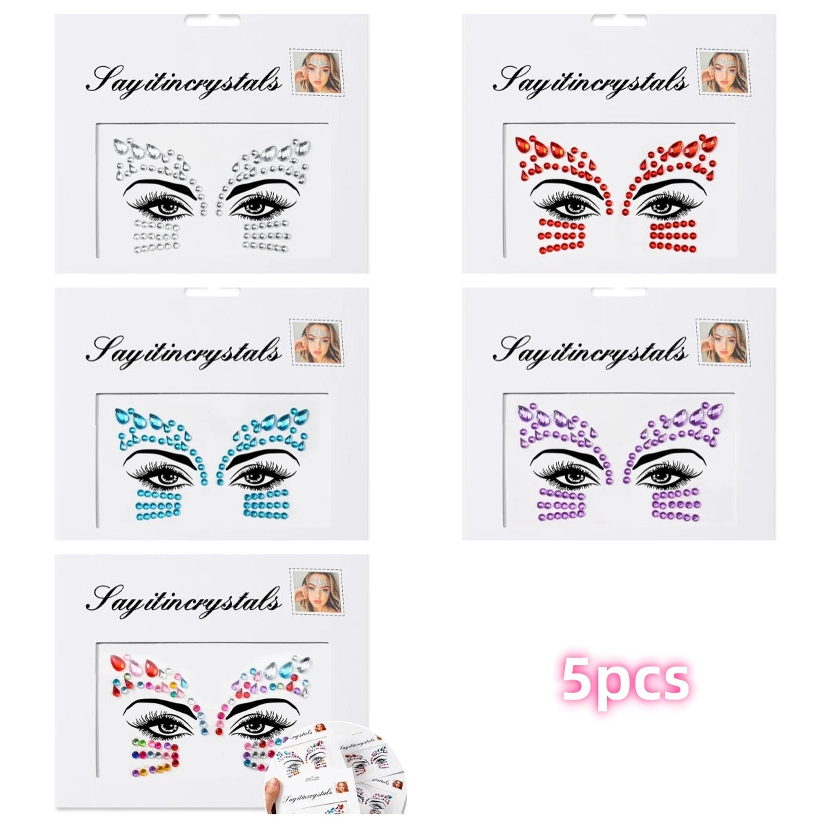 Mermaid Face Gems ✨