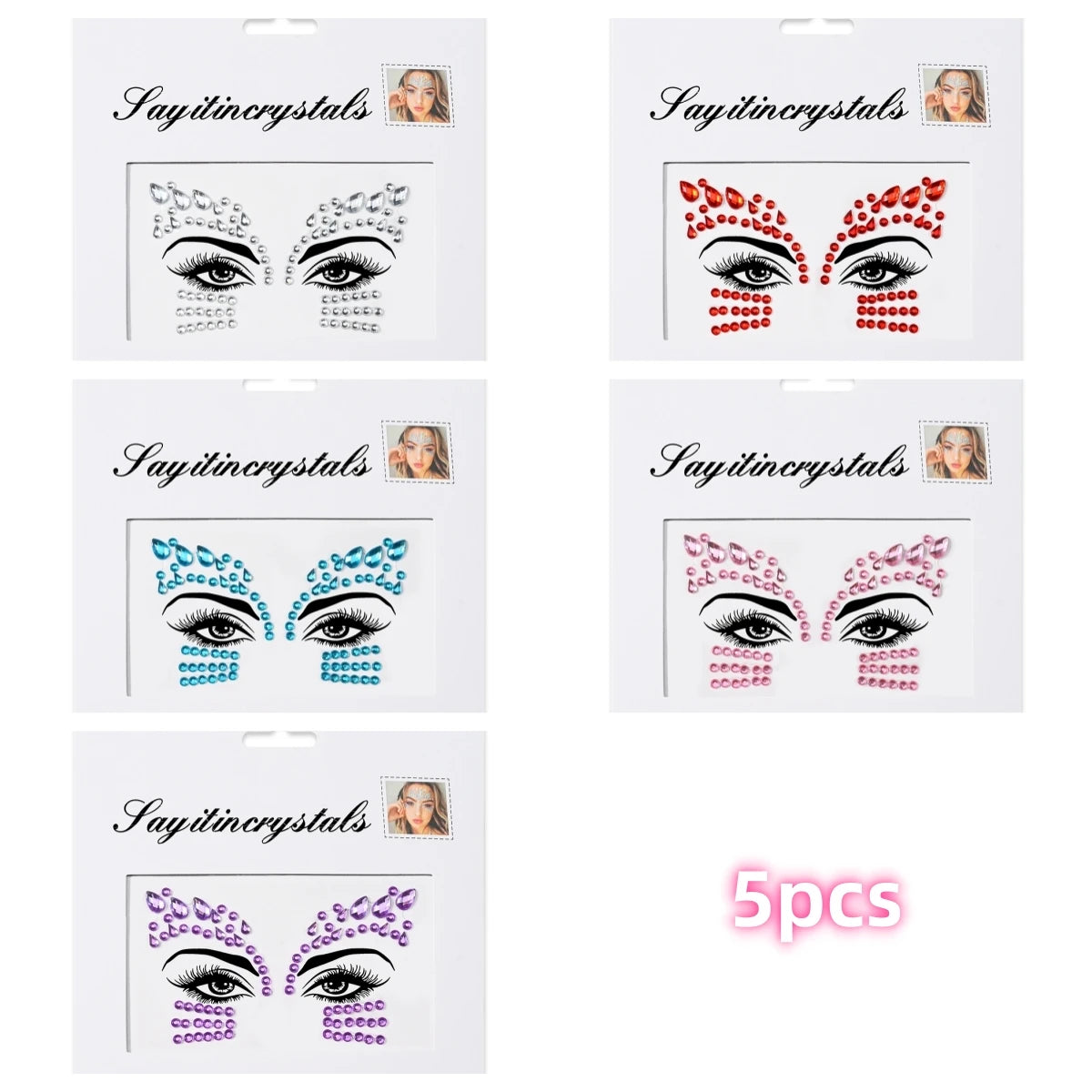 Mermaid Face Gems ✨