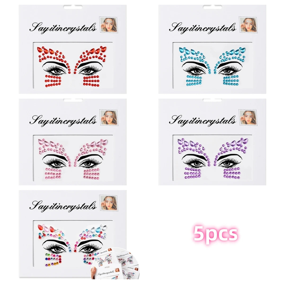 Mermaid Face Gems ✨