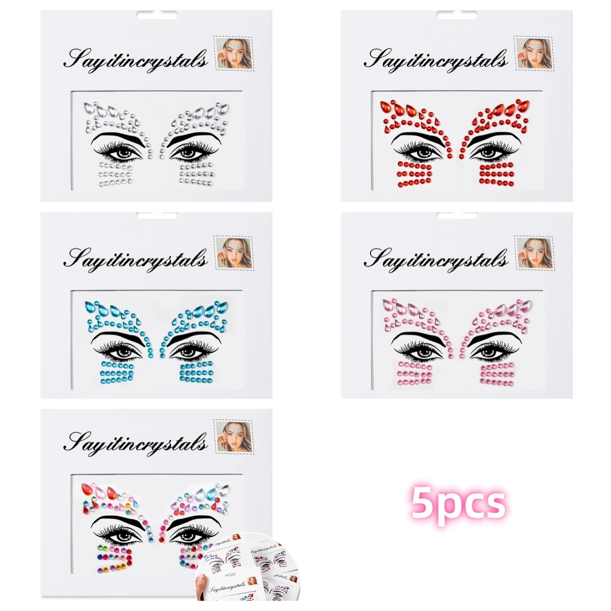 Mermaid Face Gems ✨