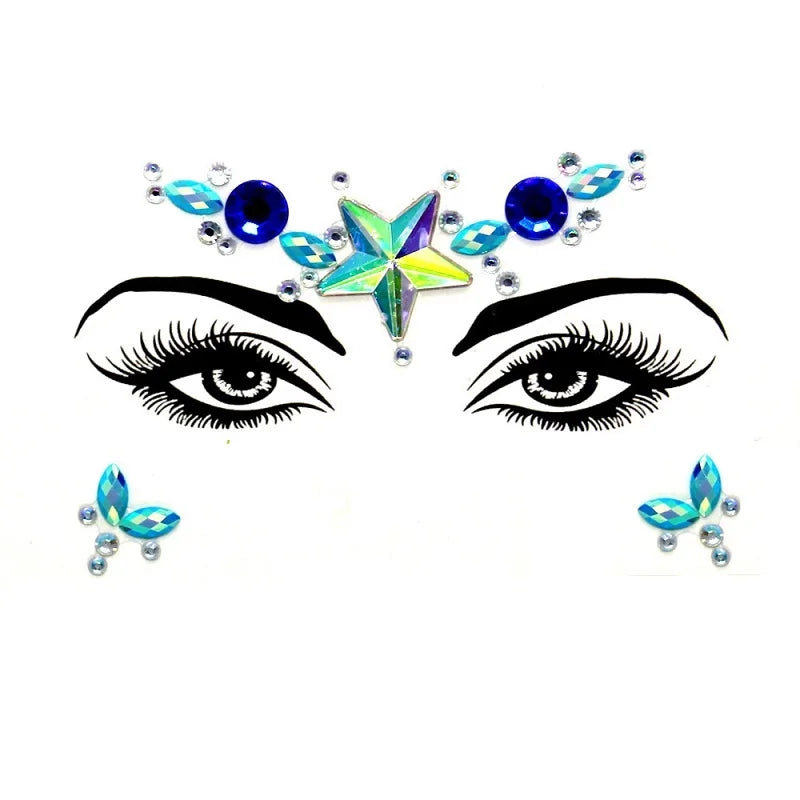 3D Face Rhinestones ✨