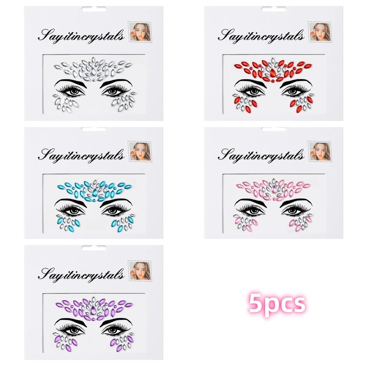 Mermaid Face Gems ✨