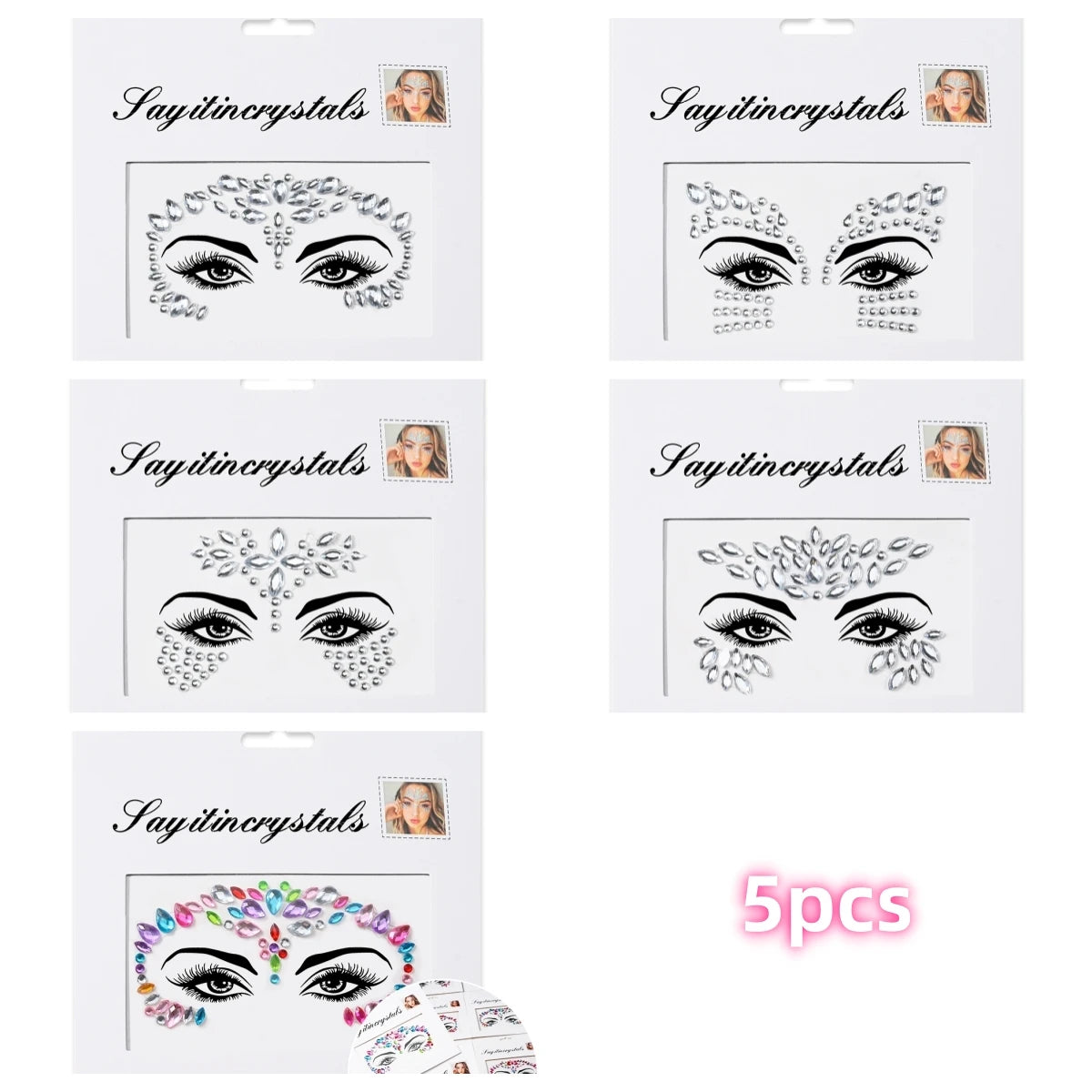 Mermaid Face Gems ✨