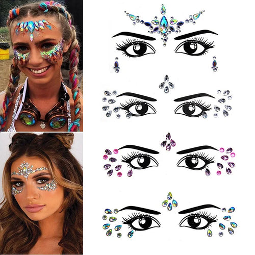 3D Face Rhinestones ✨
