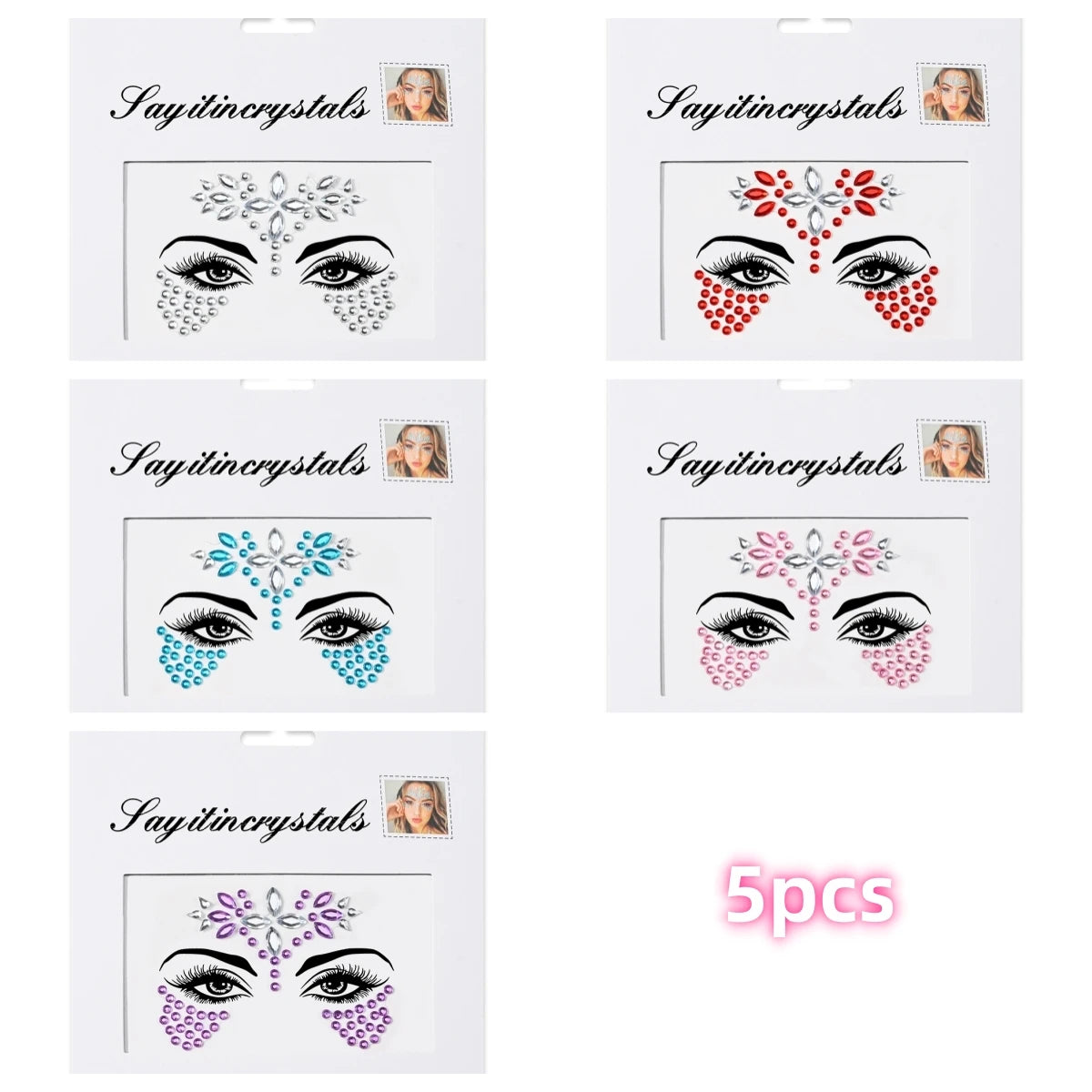 Mermaid Face Gems ✨