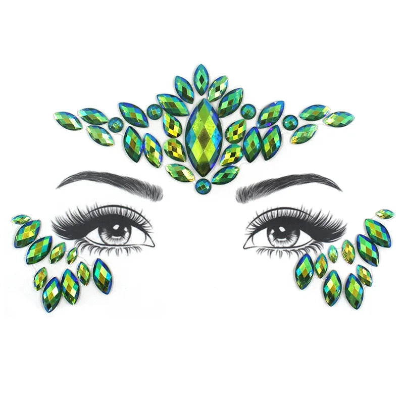 3D Face Rhinestones ✨