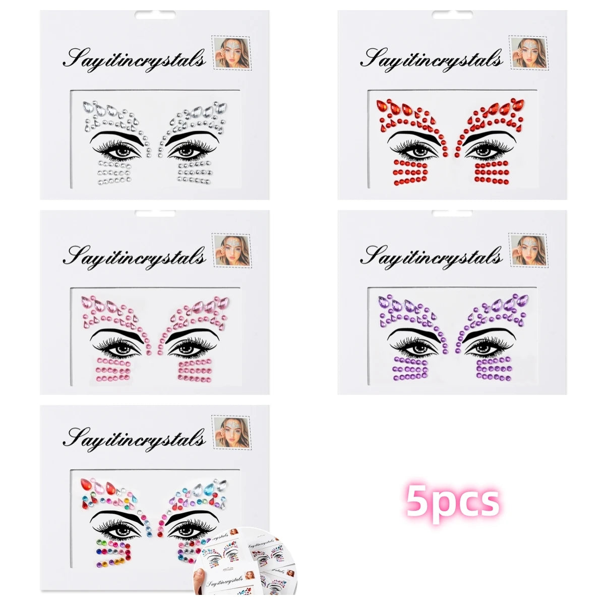 Mermaid Face Gems ✨