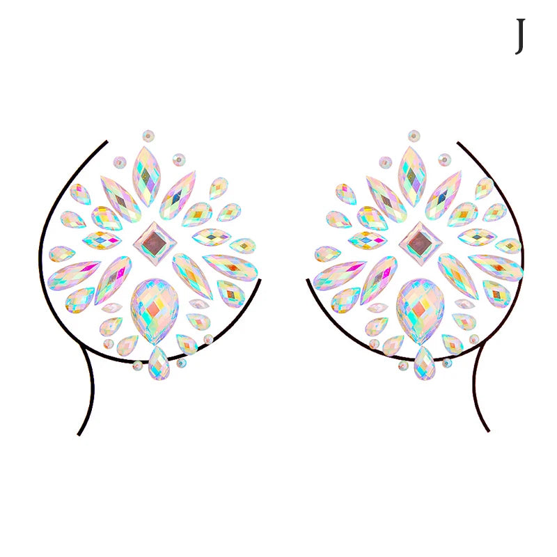 Festival Body Chest Gems ✨