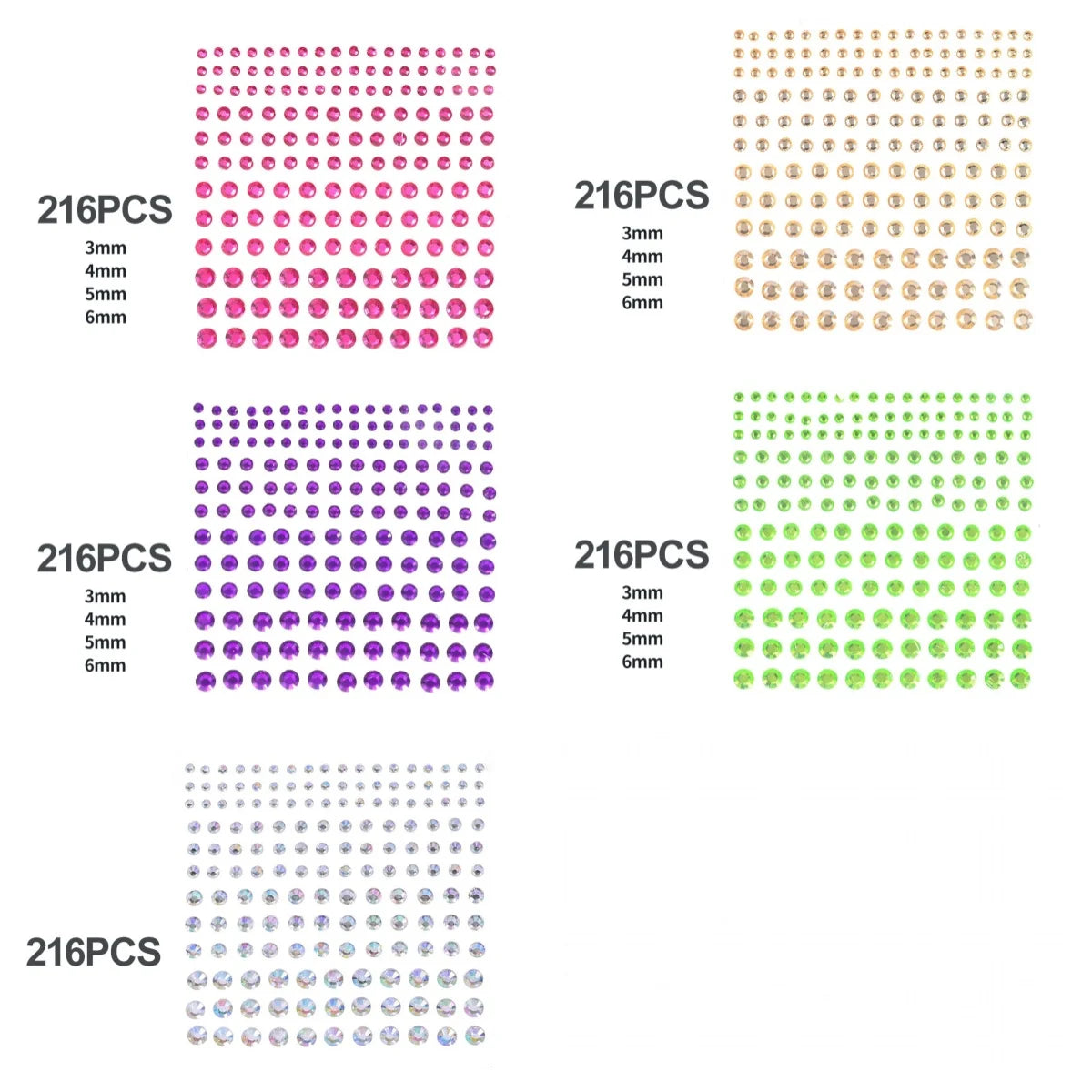 Mermaid Face Gems ✨