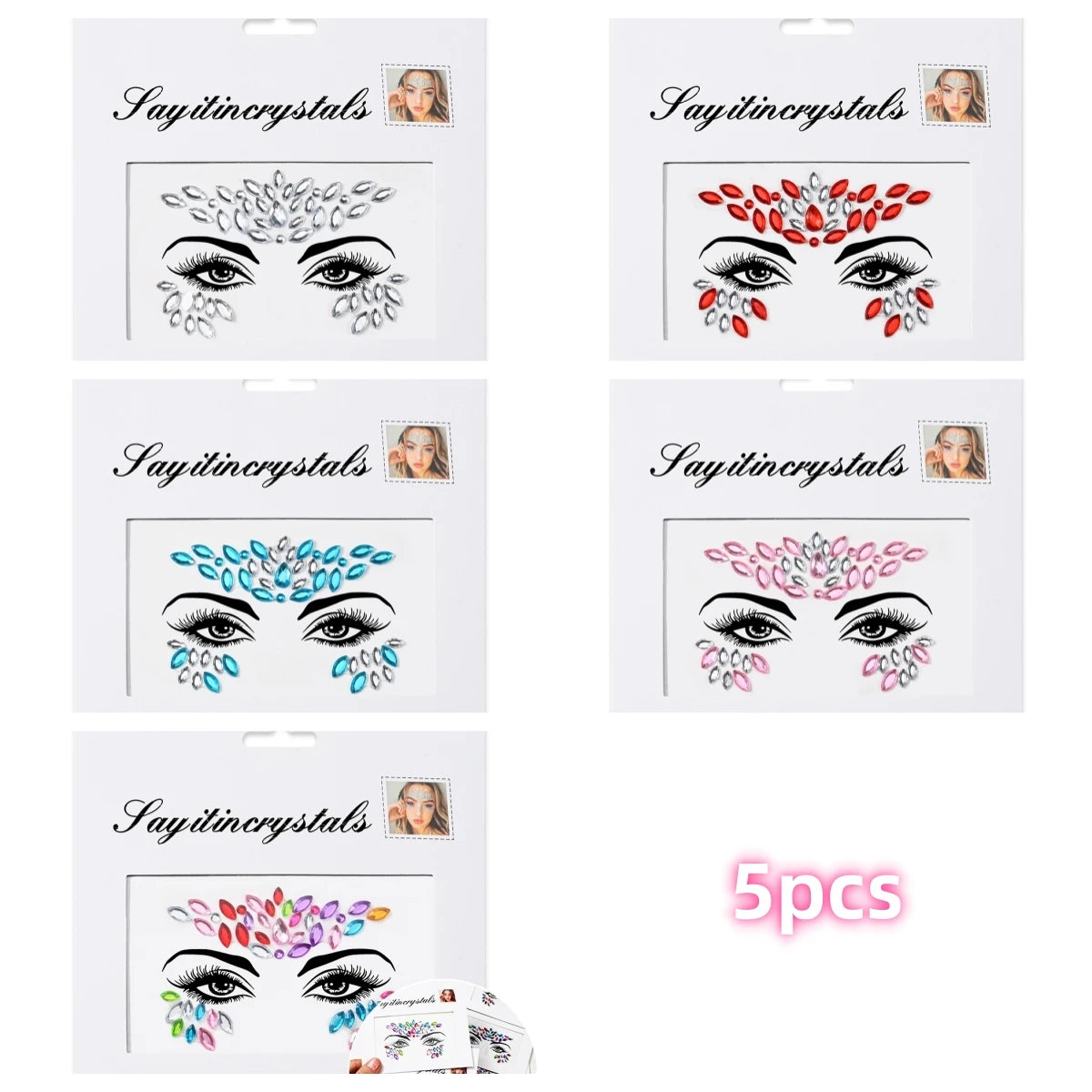 Mermaid Face Gems ✨