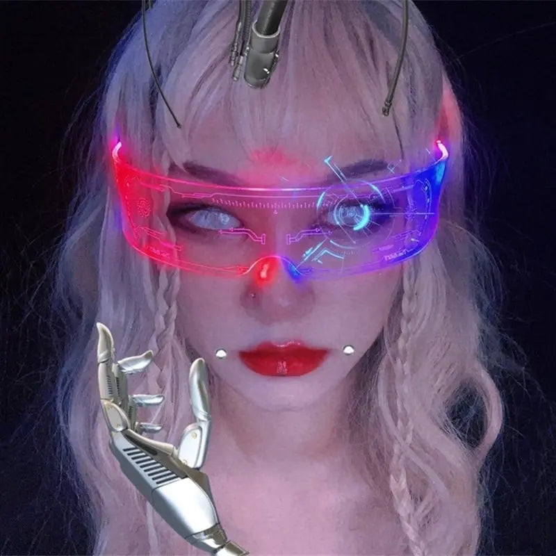 Neon LED Goggles ⚡