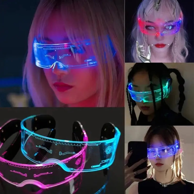 Neon LED Goggles ⚡