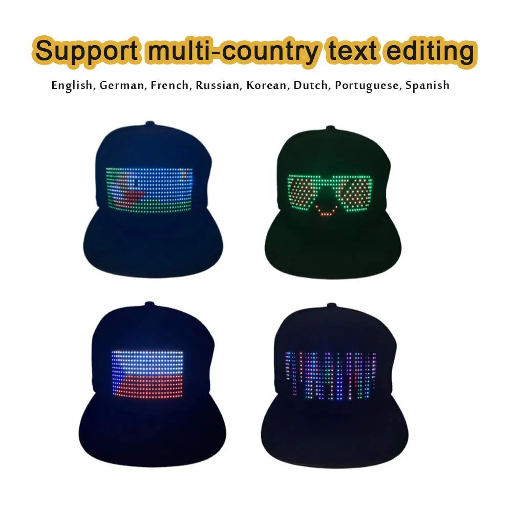 LED Message Hat ⚡