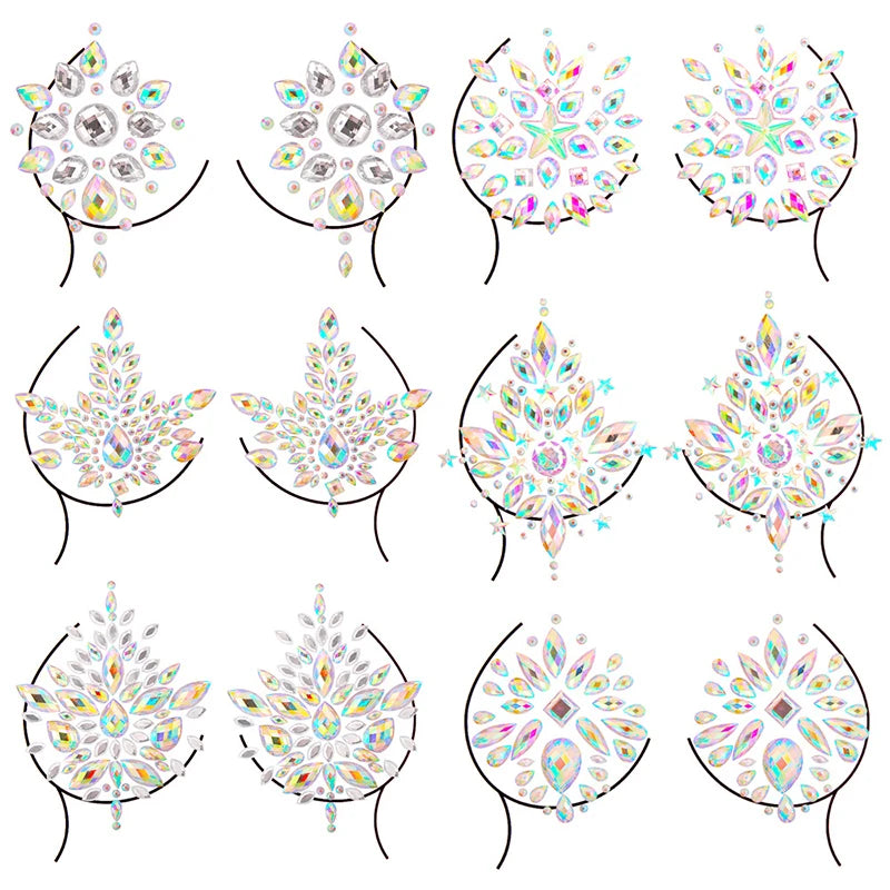 Festival Body Chest Gems ✨