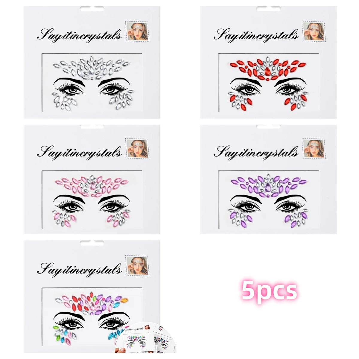 Mermaid Face Gems ✨