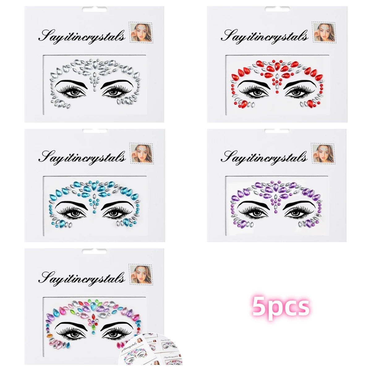 Mermaid Face Gems ✨