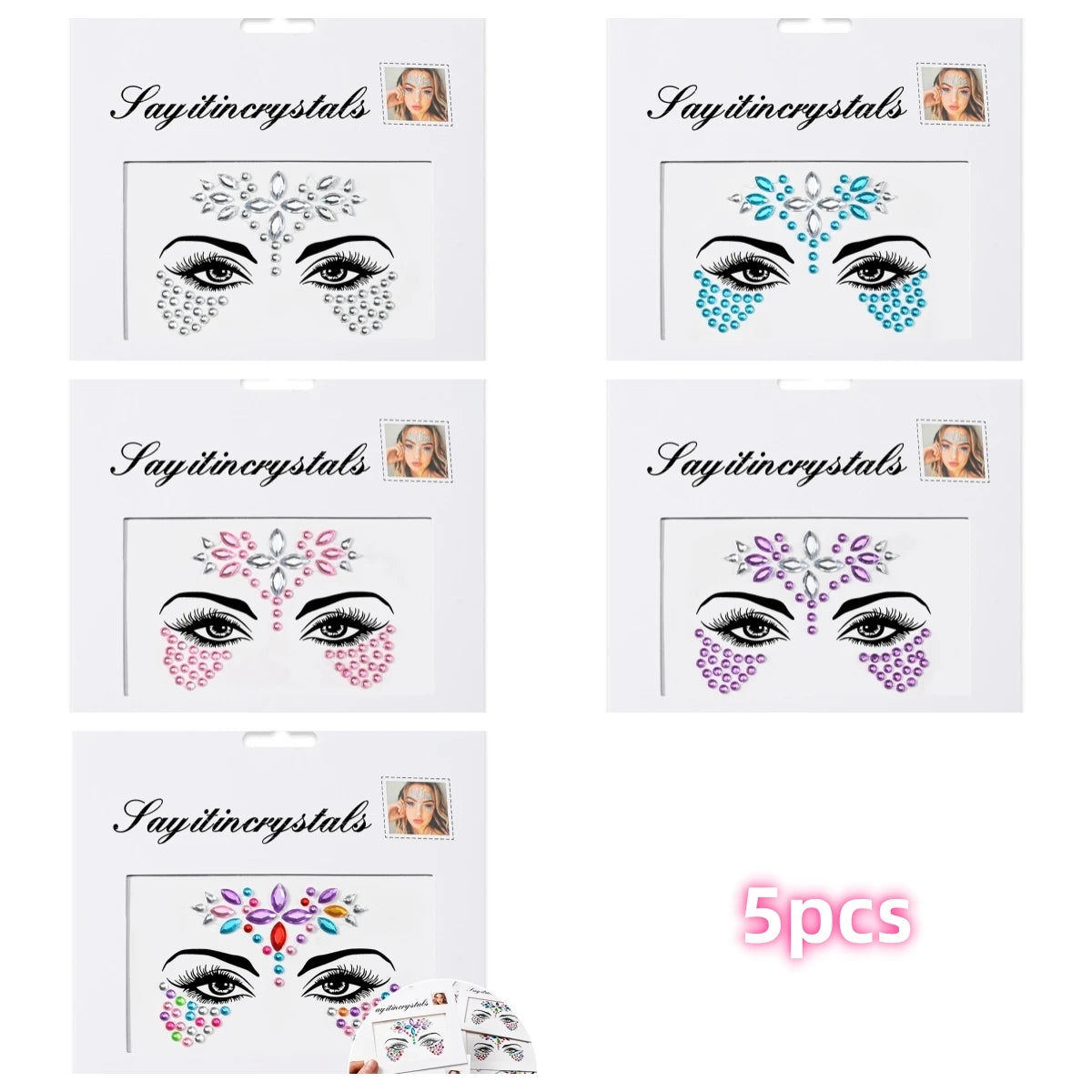 Mermaid Face Gems ✨