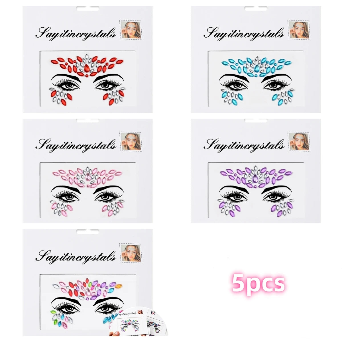 Mermaid Face Gems ✨