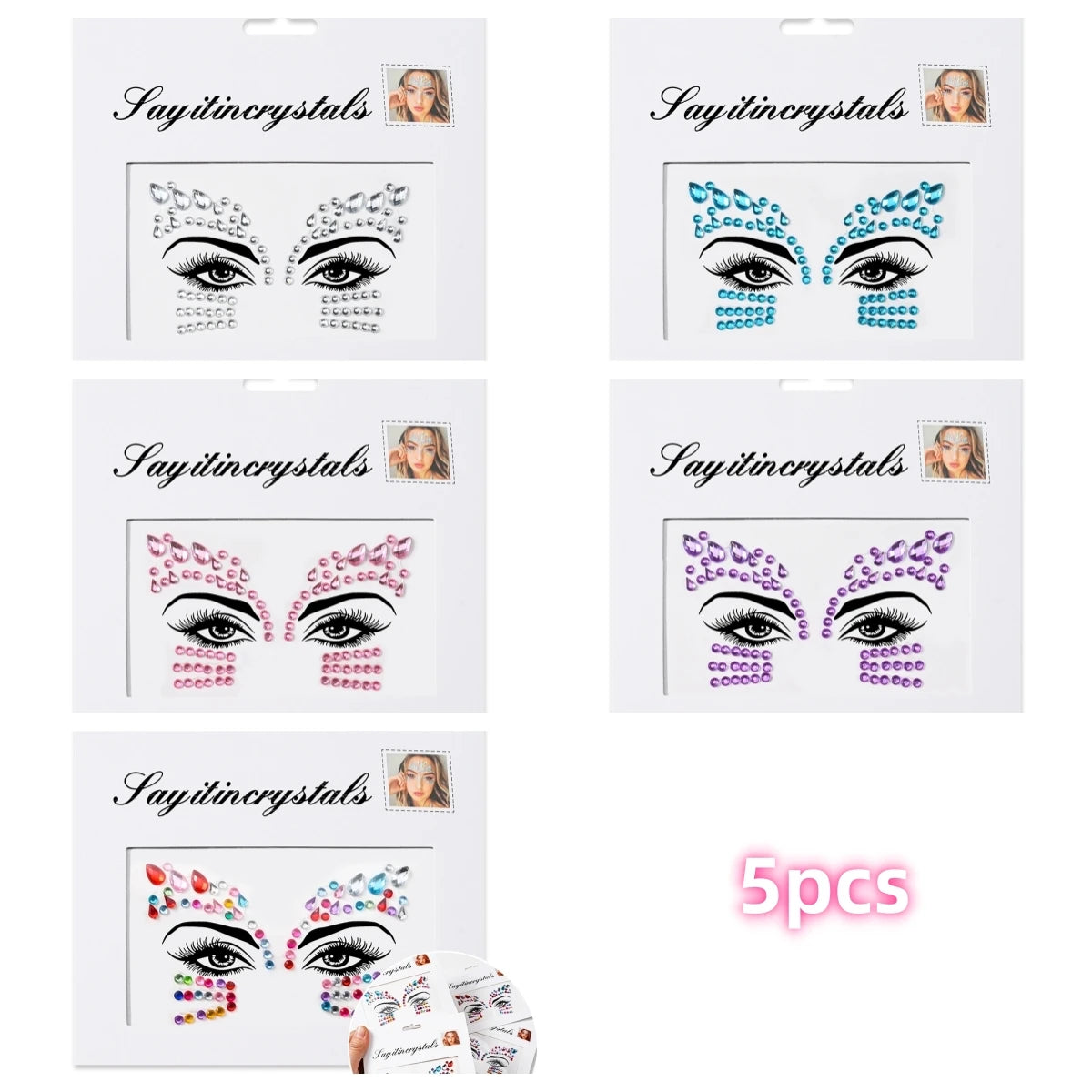 Mermaid Face Gems ✨